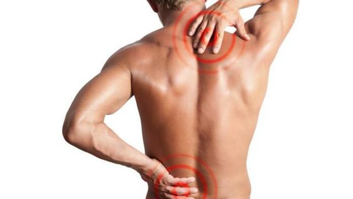 Schmerzen bei Osteochondrose